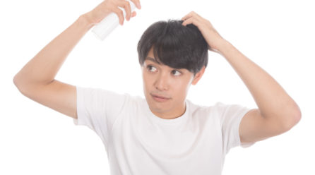 薄毛が気になるミドルのメンズは冬の髪型に要注意