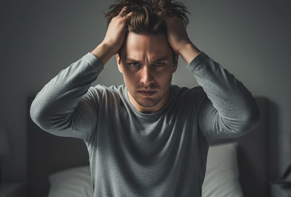 睡眠不足で髪がパサつく？男性の髪質を左右する生活習慣