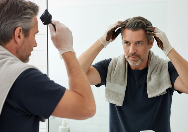 自然に見せる！メンズの白髪染めテクニックとおすすめカラー