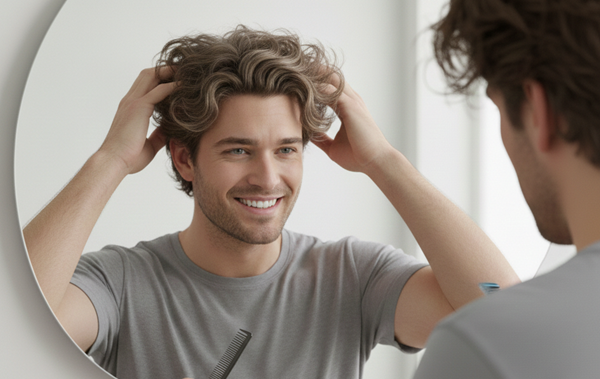 髪がうねる男は朝の乾かし方が原因?忙しくても直せる簡単なコツ